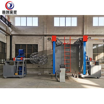 kaufen Automatische Shuttle-Rotationsformmaschine für kundenspezifische Kunststoff-Hohlprodukte online manufacture