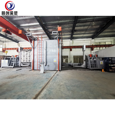 kaufen LLDPE-HDPE Shuttle Rotomolding-Maschine mit der hohen Kapazität online manufacture