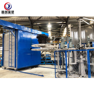 kaufen New 3 arm Carousel rotomolding machine rotomolding water for sales online manufacture