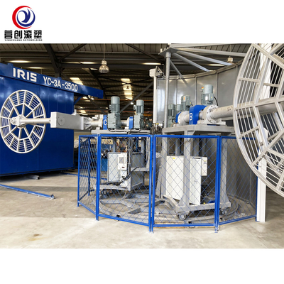 kaufen Vollautomatischer Plastikbehälter, der Maschine Rotomolding-Form-Helfer macht online manufacture