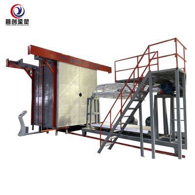 kaufen Shuttle 220v Rotomolding-Maschinen-Speicher-Wasser-Behälter-Plastik Thermoforming online manufacture