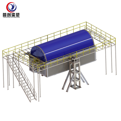 kaufen Behälter-Plastikdrehgestaltungs-Maschine ISO9001 23KW 10000L online manufacture