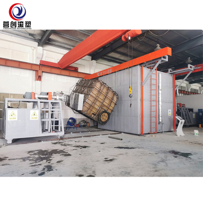 kaufen LLDPE-Shuttle-Rotomoulding-Maschine 62 kW für Produktionsanlagen online manufacture