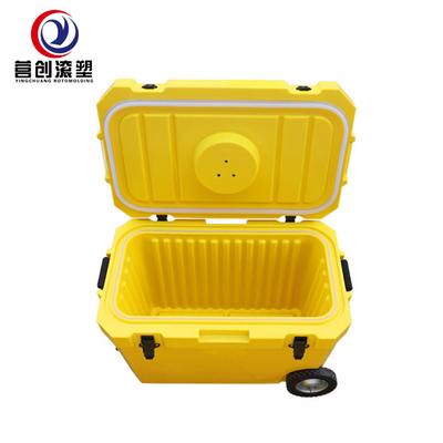 kaufen Gelbe Rotomolded Lunchbox mit bequemen Tie Down Punkten online manufacture