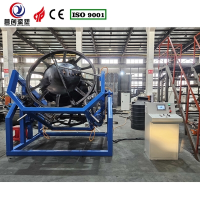 kaufen Steuerungssystem Delta PLC Rock And Roll Rotomoulding Maschinen Geräuscharme Benutzerfreundliche Konstruktion online manufacture