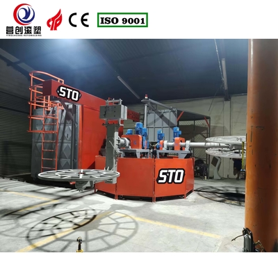 kaufen Yingchuang Roto PLC-Steuerungssystem Elektrische Heizwasserbehälter Fertigungsmaschine Karussell Rotomolding-Maschine online manufacture