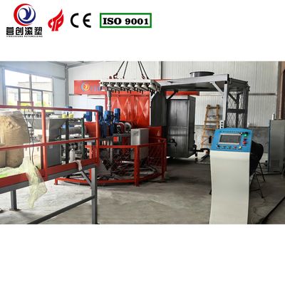 kaufen Automatische angepasste zweiachsige Rotomoulding-Maschine für Pickleballs 63 kW Leistung online manufacture