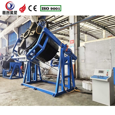 kaufen Langlebige Wassertank-Herstellungsmaschine CF-5000 Flamm-Rotationsgussmaschine online manufacture