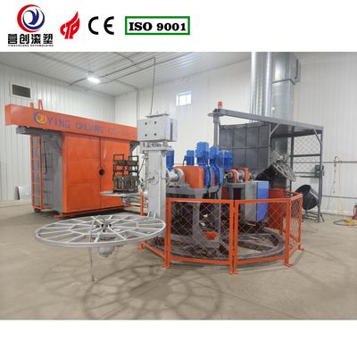 kaufen Yingchuang Roto Carousel Rotomolding-Maschine CC-3A-2000 für Tarnung isolierte Kühlbox online manufacture