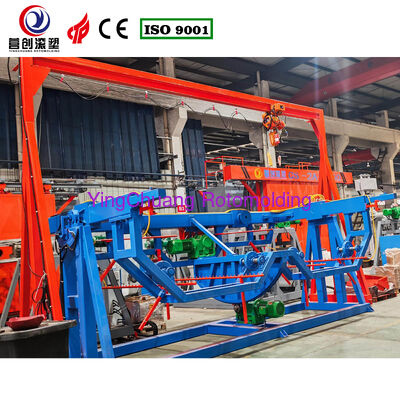 kaufen 50Hz Rock And Roll Rotomoulding Maschinen Vielseitige Rotomoulding Prozess Maschinen Geeignet für verschiedene Kunststoffproduktionsmaschinen Online-Herstellung