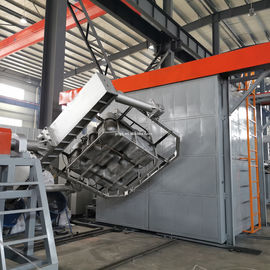 kaufen Automatische Rotationsformmaschine mit zwei Armen für ein Tankvolumen von 7000 l online manufacture