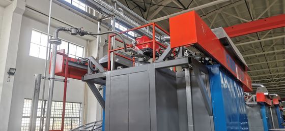 kaufen Hocheffiziente Shuttle-Rotomoldmaschine für schnelle Produktion online manufacture