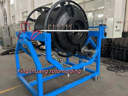 Rotomolding Rollenmaschine des offenes Feuer-Rock-N für Wasser-Behälter