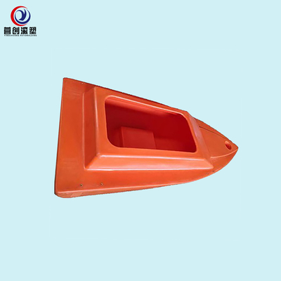 Rote orange Rotationsgestaltungsprodukte/Roto formten Plastikboote
