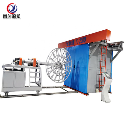 Automatische Shuttle-Rotationsformteil-Ausrüstung 40kw für Klärgrube