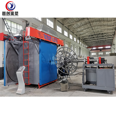 Effiziente Shuttle-Rotomolding-Maschine mit hoher Tankproduktion