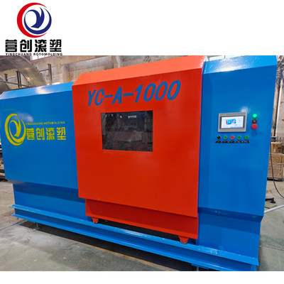 Elektrische Heizung 10L Kunststoff-Rotomoldmaschine 400°C Max. Temperatur Sicherer Betrieb -20~50°C Umgebung