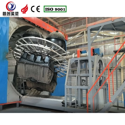Verstellbare Rotationsgeschwindigkeit Shuttle Rotomolding-Maschine zur Optimierung der Produktion in Fertigungsanlagen