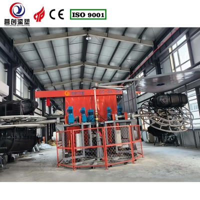 7.5kw Hauptmotorleistung Spin Gießvorrichtung für die Volumenproduktion 3000pcs/h Geschwindigkeit
