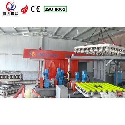 LLDPE Pickleball Bi-Axial Rotomoulding Machine mit 62 kW Leistung und automatischer Steuerung