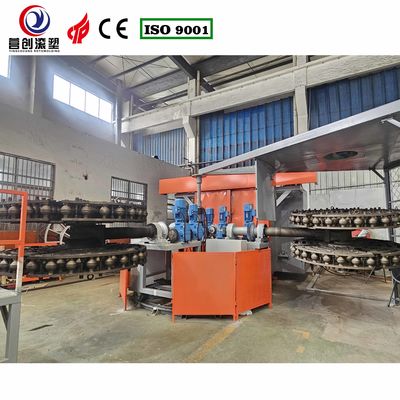0-50C Kühltemperatur Bi-Axial Rotomoulding-Maschine mit Luftkühlung Elektrische Heizungssystem für Pickleball