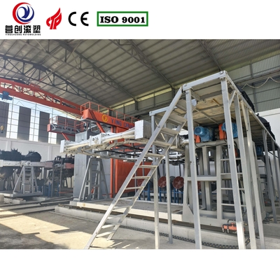 Anpassungsmaschine für die Rotationsformung mit mehreren Armen 200-400C