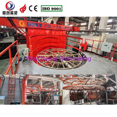 Molding Temperature 200-400C Shuttle Rotomolding Machine Customized Machine Dimension Designed to Deliver Consistent Product