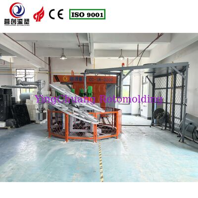 Hochleistungs-Karussell-Rotationsformmaschine | 3-armige Multi-Stationen-Linie mit individueller Formenanpassung – Yingchuang