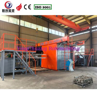 CS-2A-3000 Shuttle Rotomolding Machine, 2 Arms Shuttle-Typ Rotationsformgeräte für Kunststoffrotomolded