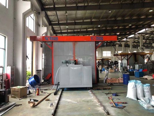 Shuttle Rotomolding-Maschine 500000 der Geschwindigkeits-1-8rpm Zyklus-Zeit Kcar-Brenner-15-30min