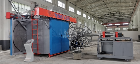 Shuttle automatische Rotomolding-Maschinerie für 1000kg Max Mold Weight