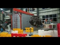 25000L Zwei-Arm-Shuttle-Rotomolding-Maschine für das Formen von Kunststoffen