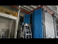 Vollautomatische 5 Meter 5 Shuttle Rotomolding-Maschine
