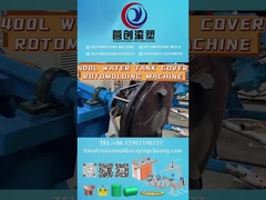 Yingchuang 400L Wasserbehälter Abdeckung Rock And Roll Rotomoulding Maschine mit geringen Geräuschen