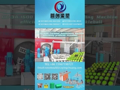 Pickleball elektrische Heizung Bi-Axial Karussell Rotomoulding-Maschine