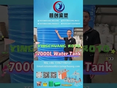 7000L Kapazität Rotationsgeformte Wassertanks Hohe Haltbarkeit und Zuverlässigkeit