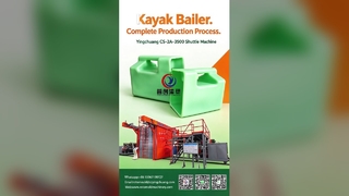 CS-2A-3500 Shuttle-Rotationsformmaschine | Vollständiger Produktionsprozess für Kajak-Lenker | Yingchuang Rotom