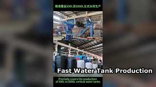 Präsentation der CF-5000 Open Flame Swing Rotationsformmaschine: Produktionskapazitäten für 50