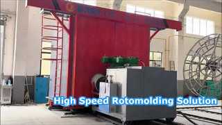 CS-3A-3500 Mehrarmige Shuttle-Rotationsformmaschine
